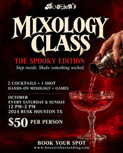 Load image into Gallery viewer, Boozers Mixology Experience