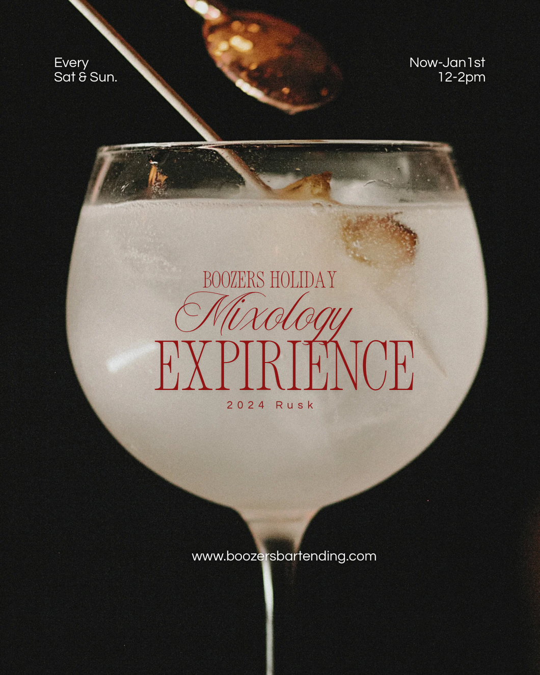 Boozers Mixology Experience