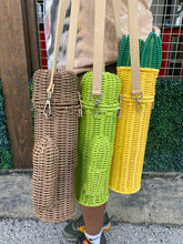 Load image into Gallery viewer, Cactus Wicker Booze Bag

