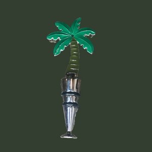 Palm Tree Boozer Bottle Stopper